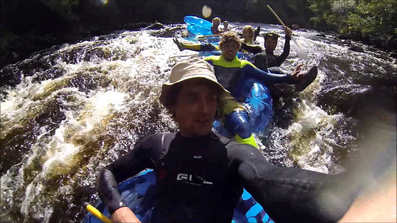 Kayaking, Coasteering and Rubber Dinghy Rapids 2015 YouTube