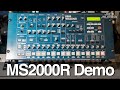 Korg MS2000R Synthesizer Demo (No Talking)