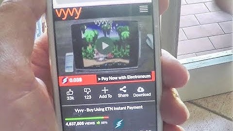 Buy a video online using Electroneum Instant Payment!