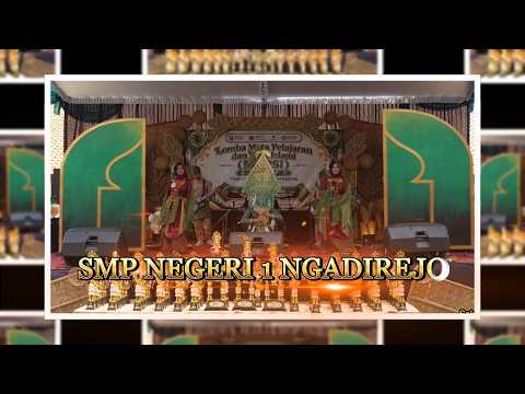 Penampilan Tim Rebana SMP Negeri 1 Ngadirejo