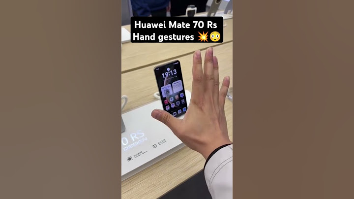 Huawei mate 70 Rs Hand Gestures 💥 | NEW TECH 2025 | Best Device In 2025 #Viral #Shorts#trending