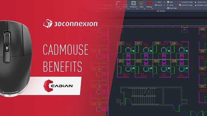 CADian x 3Dconnexion - CadMouse benefits and features