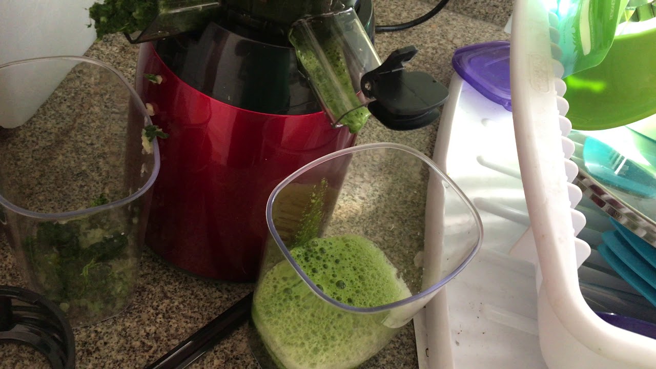 Argus Le ALB4000 Juicer demo it jams in the end (4k) YouTube