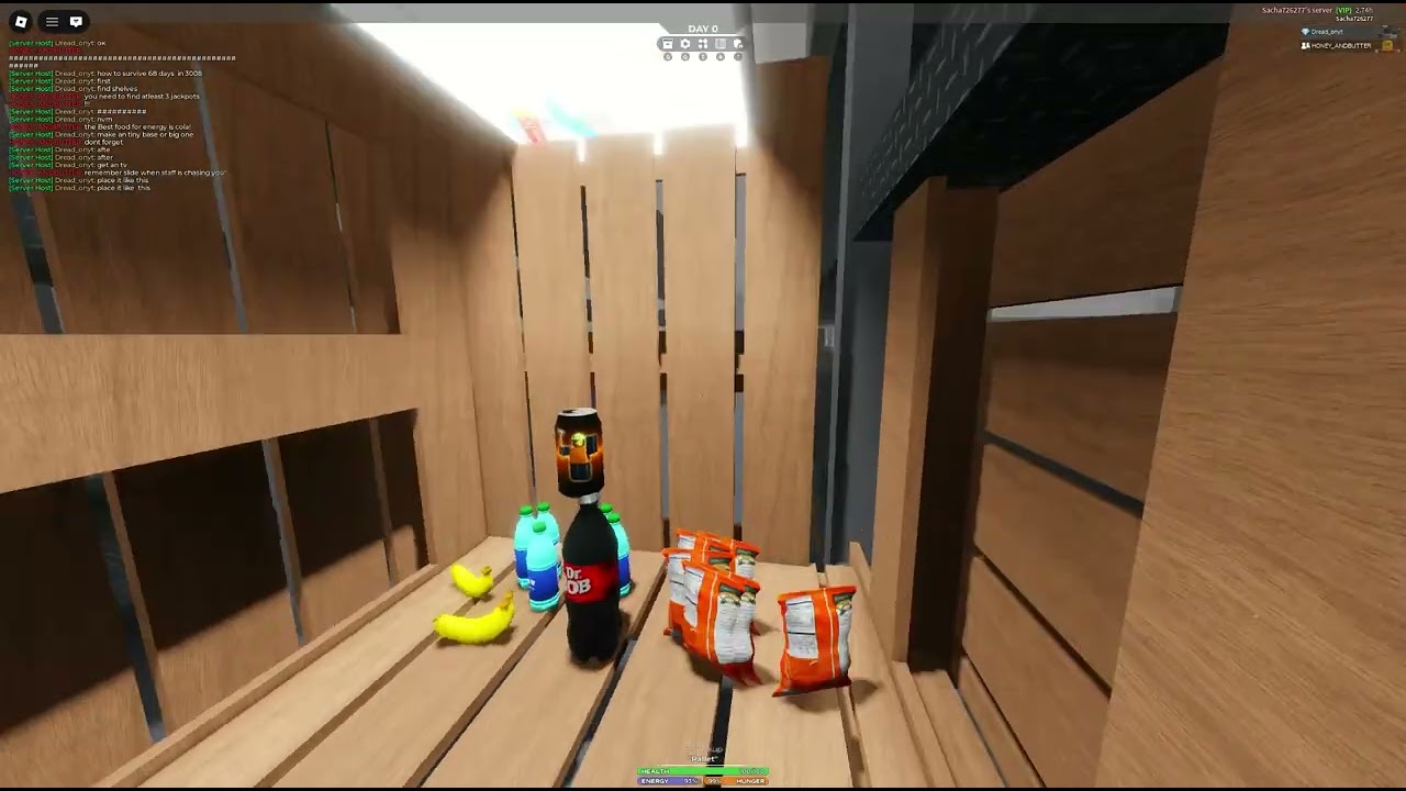 how to survive 68 days in 3008