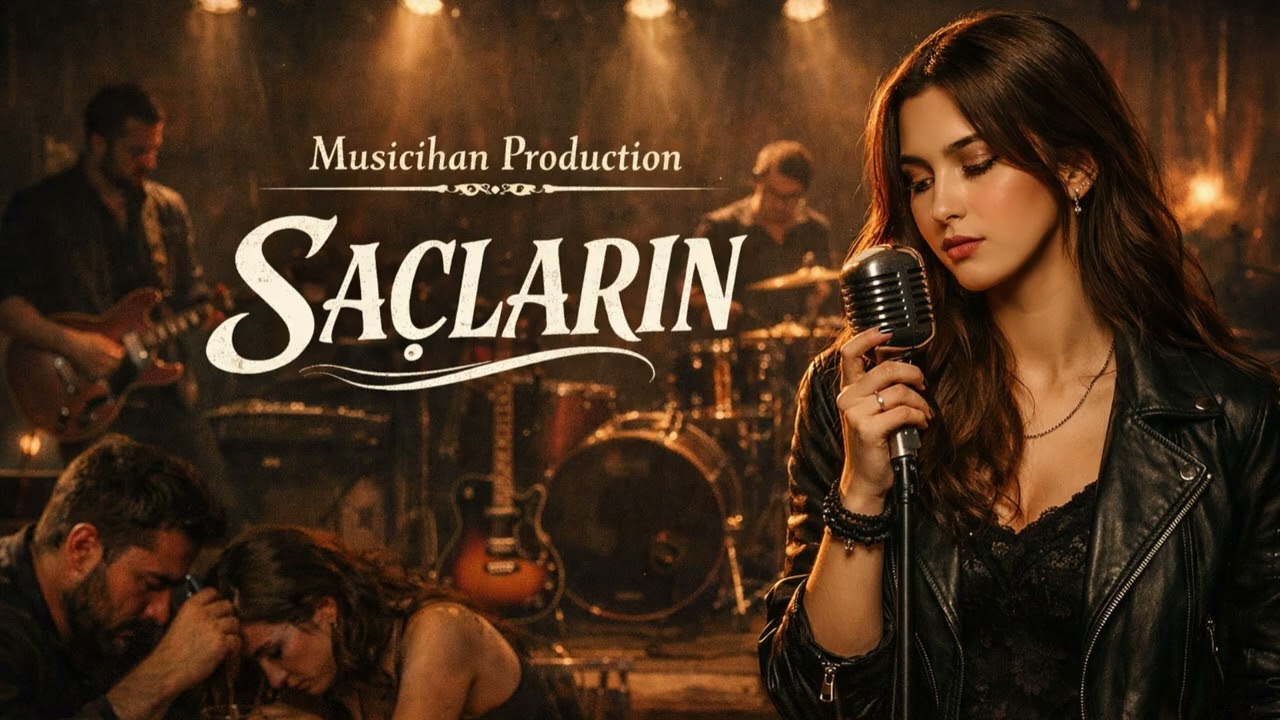 SAÇLARIN (Mustafa YILDIZDOĞAN Cover) – AI Cover | Musicihan Production (Slow/Türkü Cover)