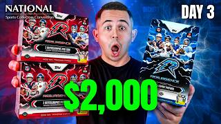 RIpping $2,000 Of TOPPS RESURGENCE Football At The National! 👀