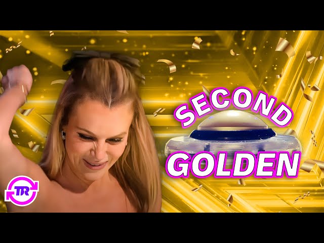 Amanda Holden Hits SECOND GOLDEN BUZZER on BGT 2024! class=