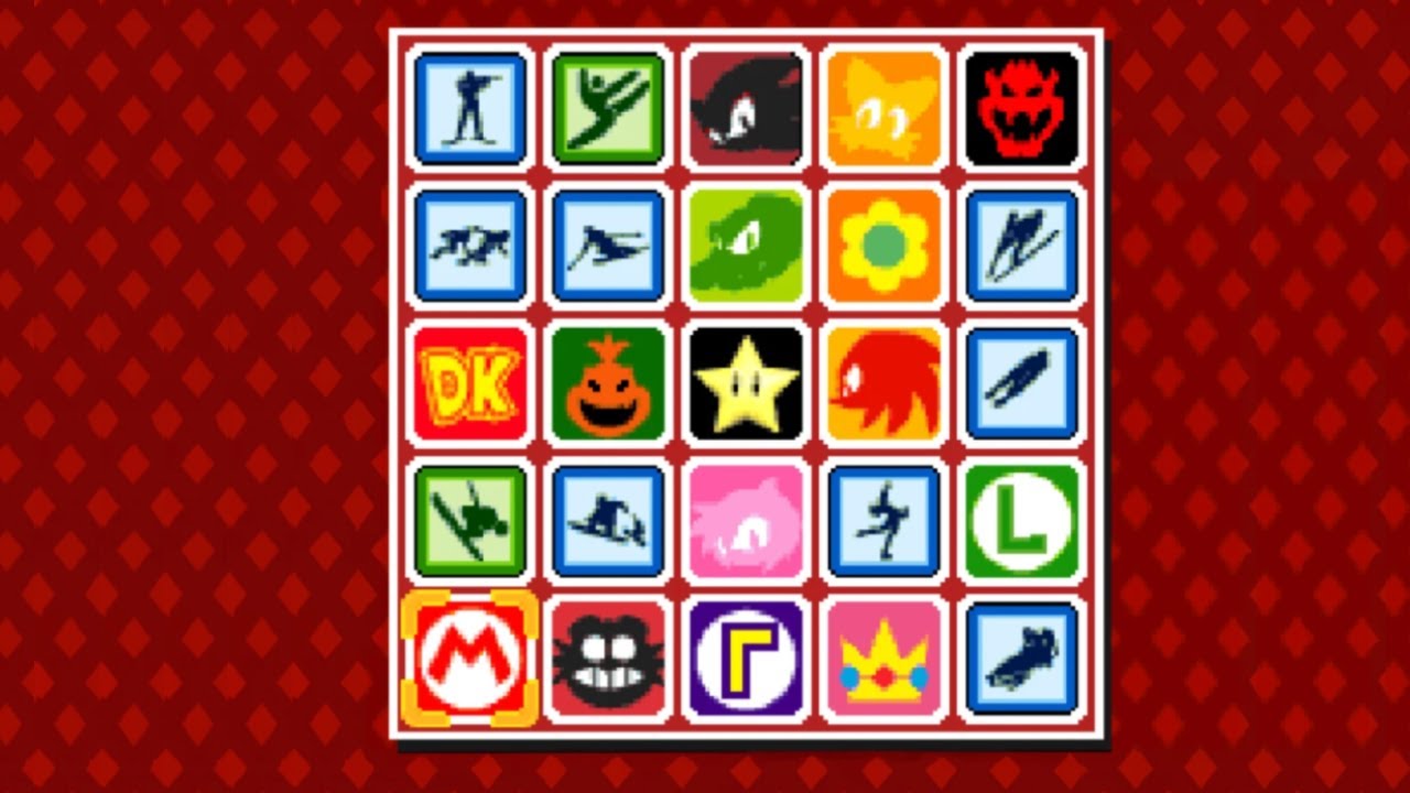 Mario & Sonic at the Olympic Winter Games (DS) - Bingo Bash (1st Place!)