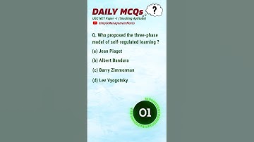 UGC NET Paper 1 Daily MCQs Teaching Aptitude #teachingaptitudemcq #ugcnetpaper1mcq #ugcnetexam