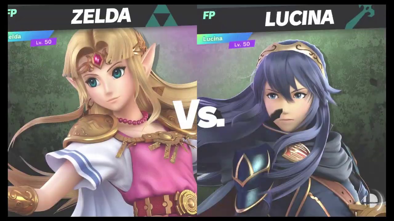Super Smash Bros Ultimate Amiibo Fights   Request #2836 Zelda vs Lucina