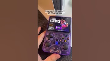 R36s Retro Console with 15,000 Games & 1,000 Save Slots #gameconsole