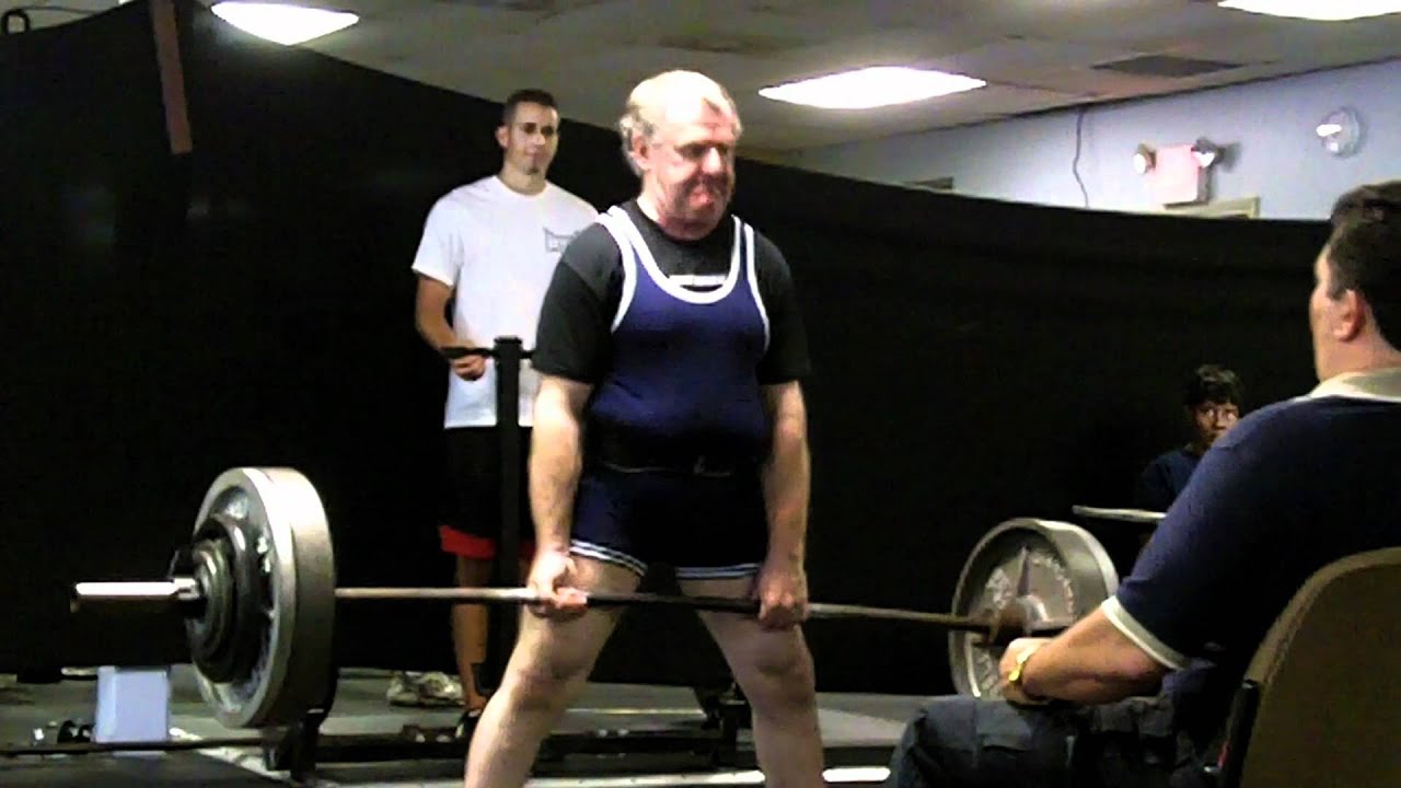 WNPF World Natural Powerlifting Federation Jim Burton 63 years old