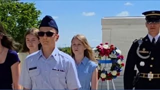 Tualatin teen selected to present a wreath at the Tomb of the Unknown Soldier
