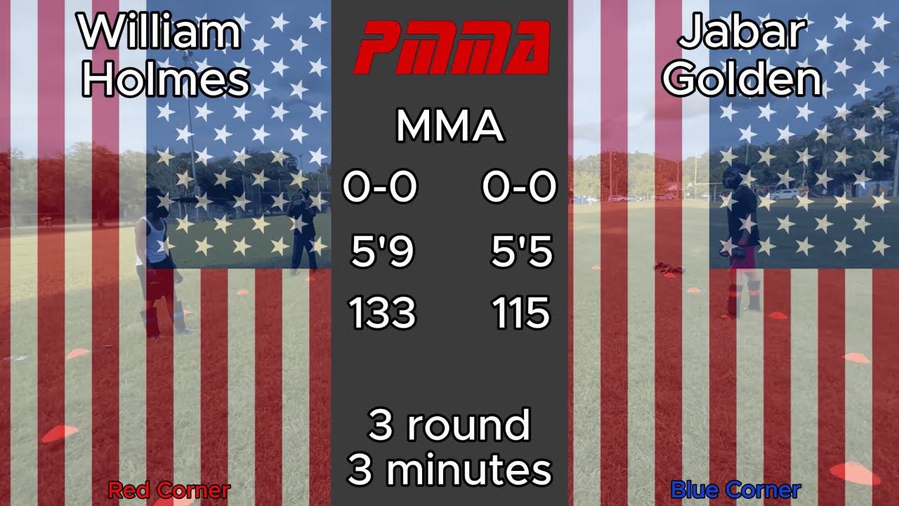 William Holmes Vs Jabar Golden | FULL FIGHT | PMMA7