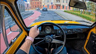 1976 Fiat 126p TOP SPEED | 0.6 23hp | POV Test Drive