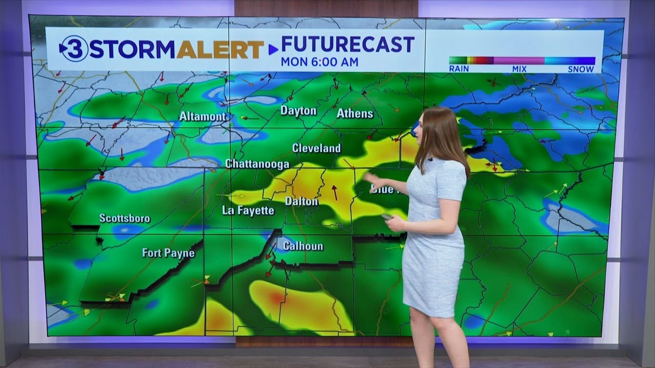 Audrey Shirley's Sunday morning weather - YouTube