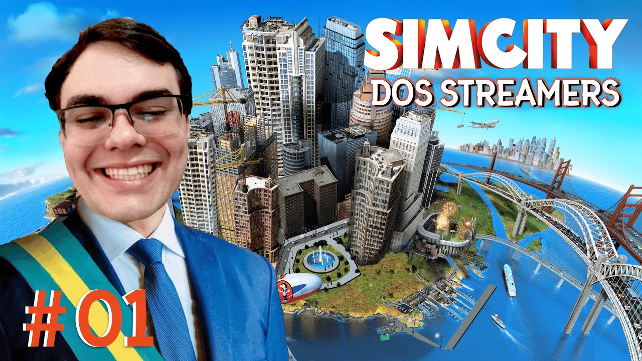 O INICIO DAS CIDADES - SIMCITY DOS STREAMERS #1
