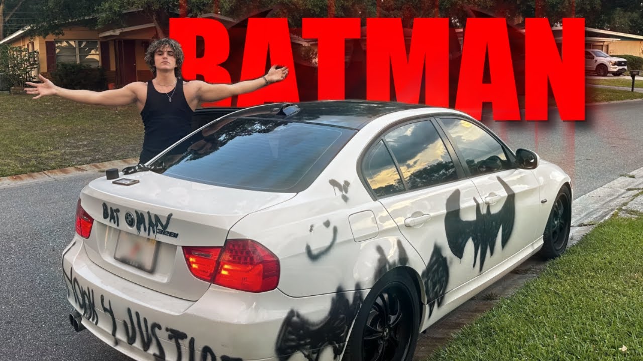 I Became Batman....  and Vandalized My Car