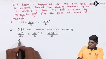 Maxima and Minima Problem No 14 - Application of Derivatives - Diploma Maths - II