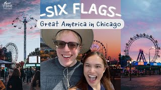 รีวิวเที่ยวสวนสนุกที่อเมริกา Six Flags Great America