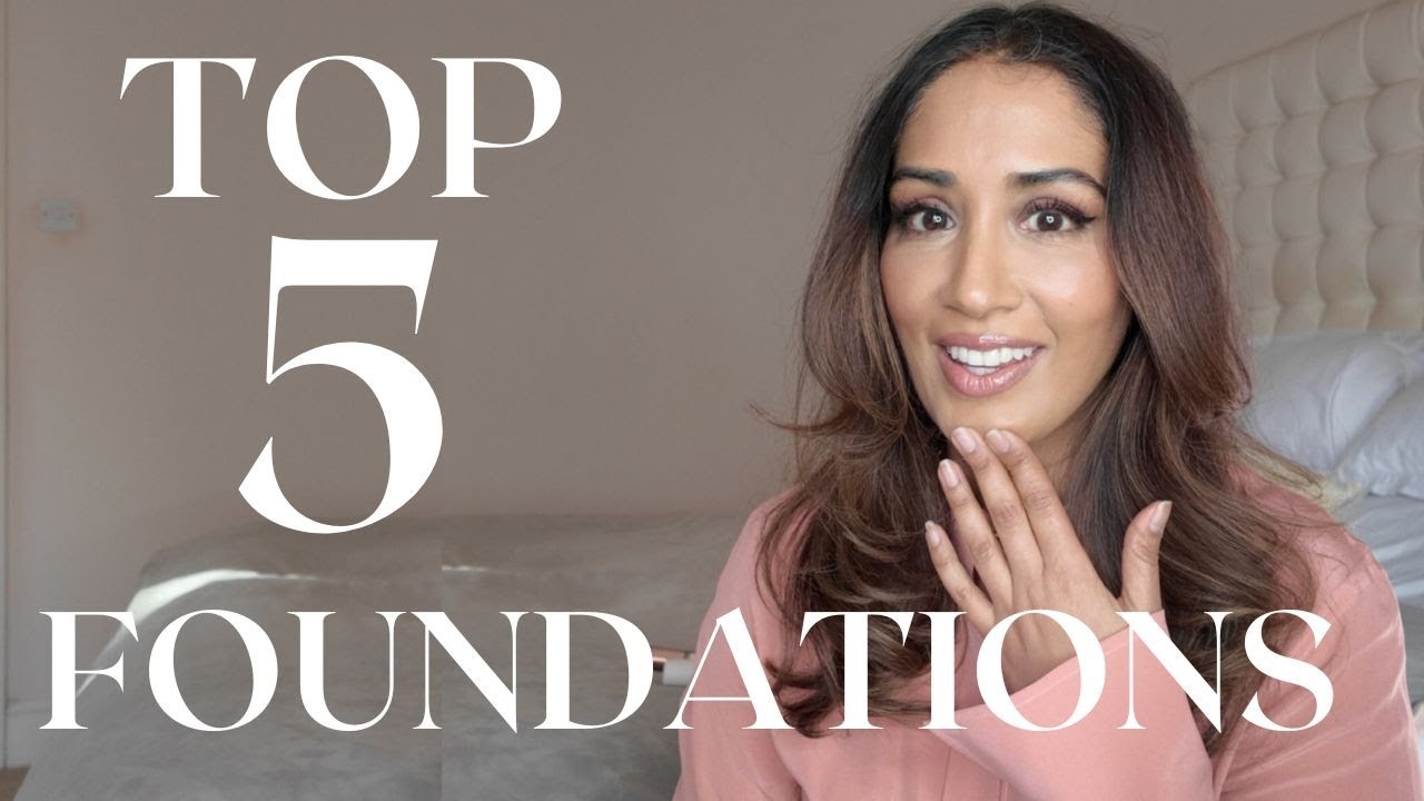 TOP 5 FOUNDATIONS - BROWN / INDIAN / OLIVE SKIN TONES | MATURE SKIN | AMBARINA | Beauty Passionista