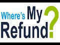 HERE IS THE LATEST INFO ON TAX REFUNDS