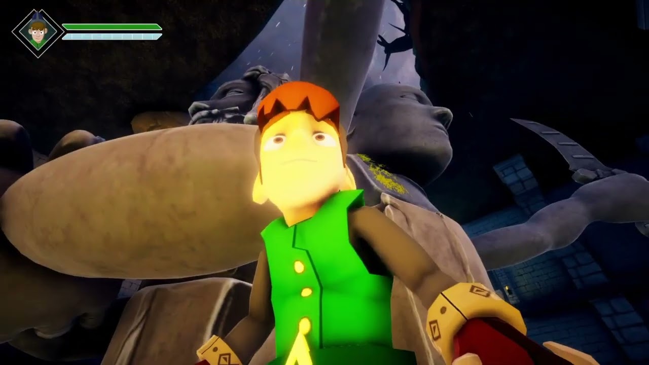 One True Hero - PS4 Gameplay walkthrough - Escape The Temple Dungeons