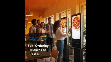Smart Self-Ordering Kiosks for Restaurants 🍕 | Boost Sales & Speed with Digitos Technology