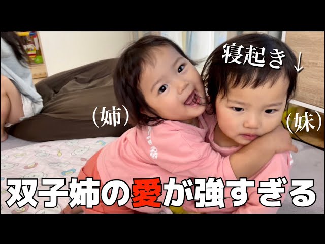 双子】相方への愛が強すぎてぶん投げる【3姉妹育児vlog】 - YouTube