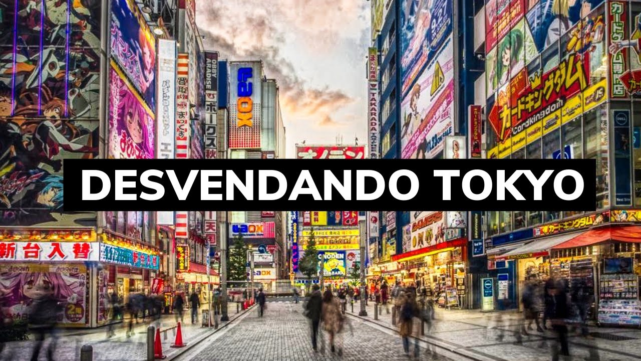 DEVENDANDO TOKYO - [4K] - JAPÃO