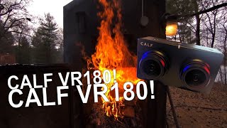 #VR180: Experience the Intense Ferocious Fire in Virtual Reality! #Calfvr #vrvideo #quest3