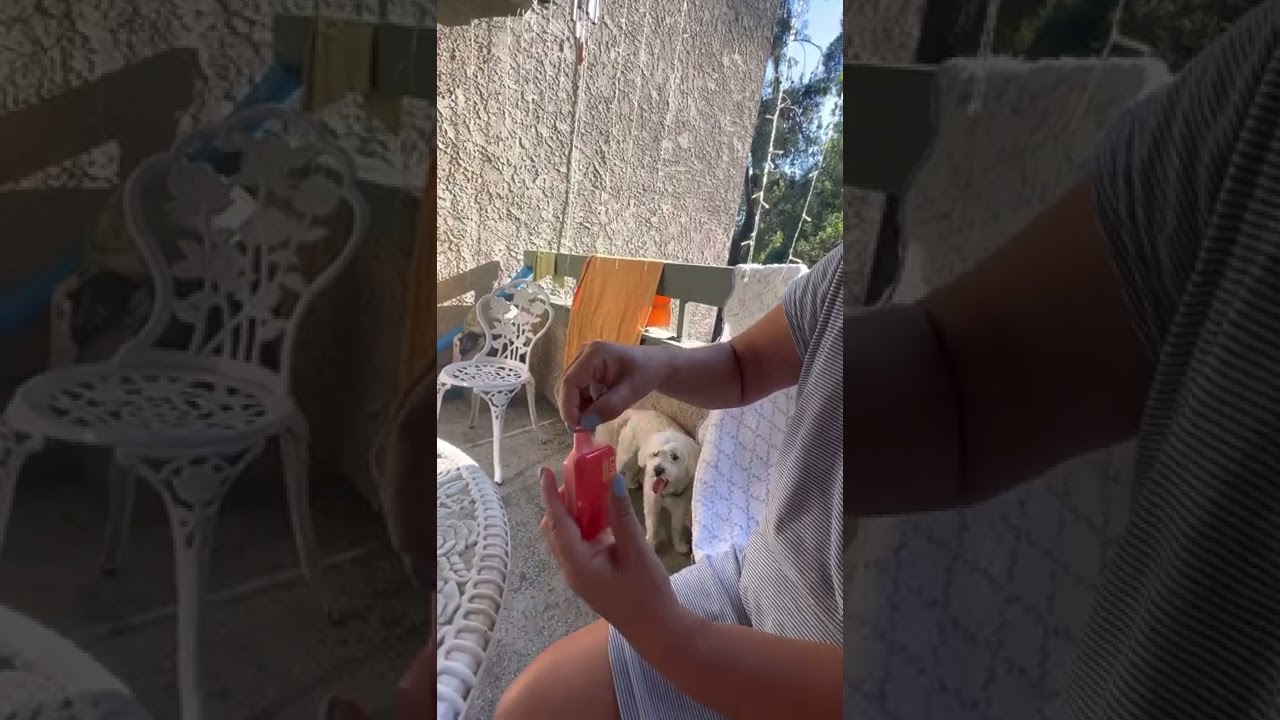 Opening package of Lost Mary disposal Vapes strawberry sundae.