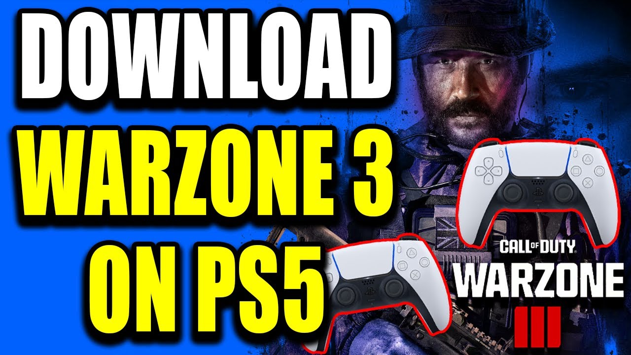 How To Download Just Warzone PS5