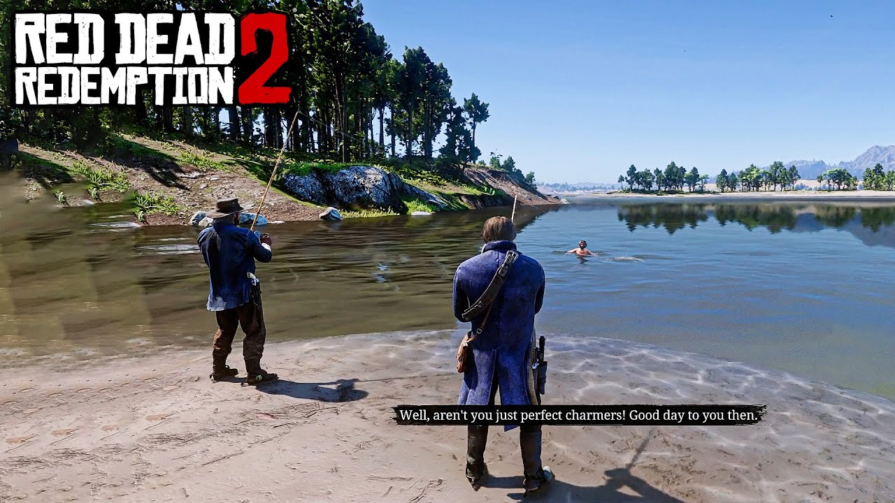 When the Rockastar developers has a sense of humor.. RDR2 - YouTube