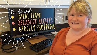 How I MEAL PLAN & ORGANIZE Recipes / YUMMIEST Turkey Burgers Ever  / Healthy Grocery Food Haul