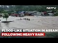 Floodlike situation in assam following heavy rain in dima hasao