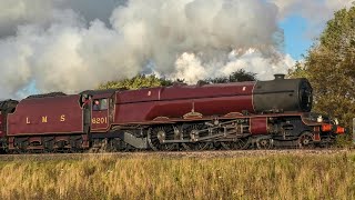 LMS 6201 Princess Elizabeth - The Big Red Machine !