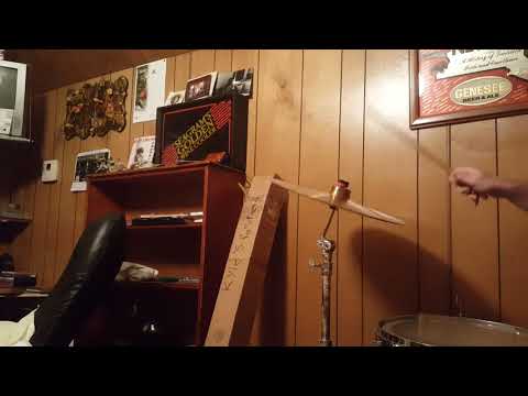 Fibes Acrylic Crystalite Drum Set - SFT Snare - Martin Era - Paiste 18" 2002 Black China Cymbal RARE