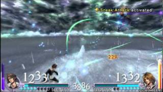 Dissidia Final Fantasy Squall VS Tidus