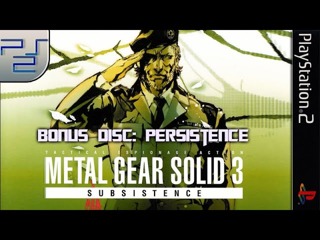 Metal Gear Solid 3: Subsistence – PlayStation 2