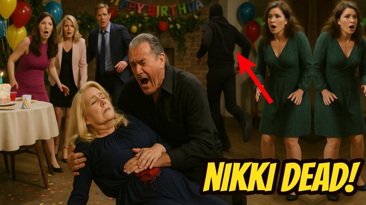 The Young And the Restless Spoiler Nikki is shot and dies - Aristotle's  terrifying warning to Victor - YouTube