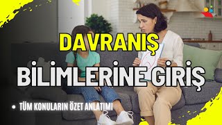  Davranış Bilimlerine Giriş İnsanın Zihnini Anlamak Aöf Sınavlarına Hazırlanın