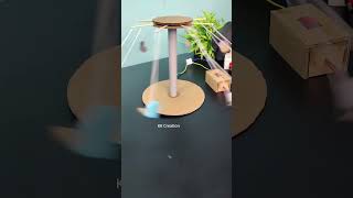DIY carousel ride made with Cardboard | science project