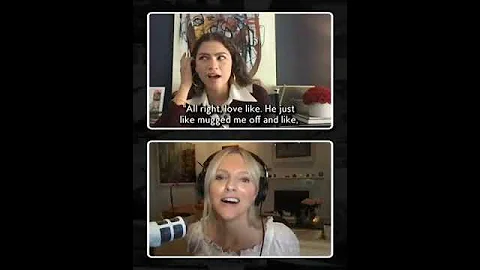 Zendaya does her best British accent