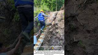 Crafting the Climb: Hand‑Building an Outdoor Log Staircase 🌲🔨