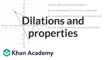 Dilations and shape properties