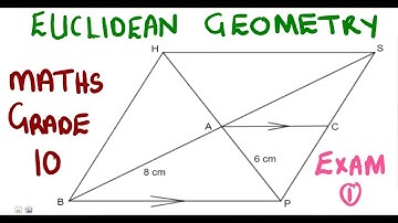 Mathematics Grade 10 Euclidean Geometry Exam 1 @mathszoneafricanmotives  @mathwithlightone