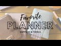 My Favorite Planning Supplies