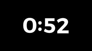 52 Seconds | COUNTDOWN Timer 🔥 ( No Copyright )