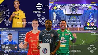 eFootball PES 2027 PSP Android Offline PS5 Camera | Efootball 2027 PPSSPP Season Update & Best HD screenshot 5